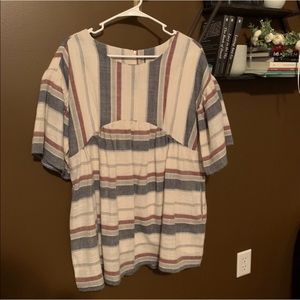 Listicle mini baby doll dress